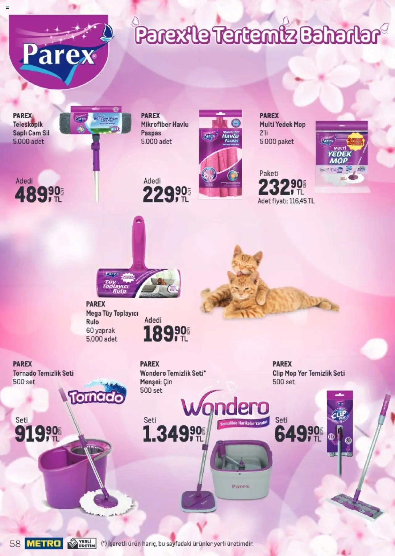 Metro Q4 Tedarikçi Flyer - 23.09.2025 tarihinden itibaren geçerlidir | Sayfa: 58 | Ürünler: Tüy toplayıcı, Paspas, Cin