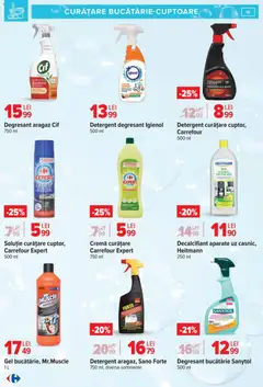 Ofertele Carrefour valabile de la 09.03.2026 | Pagină: 16 | Produse: Aragaz, Bucătărie, Cremă, Detergent