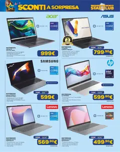 Anteprima del volantino Euronics volantino valido a partire dal 19.03.2026 | Pagina: 6 | Prodotti: Monitor, Notebook, Samsung