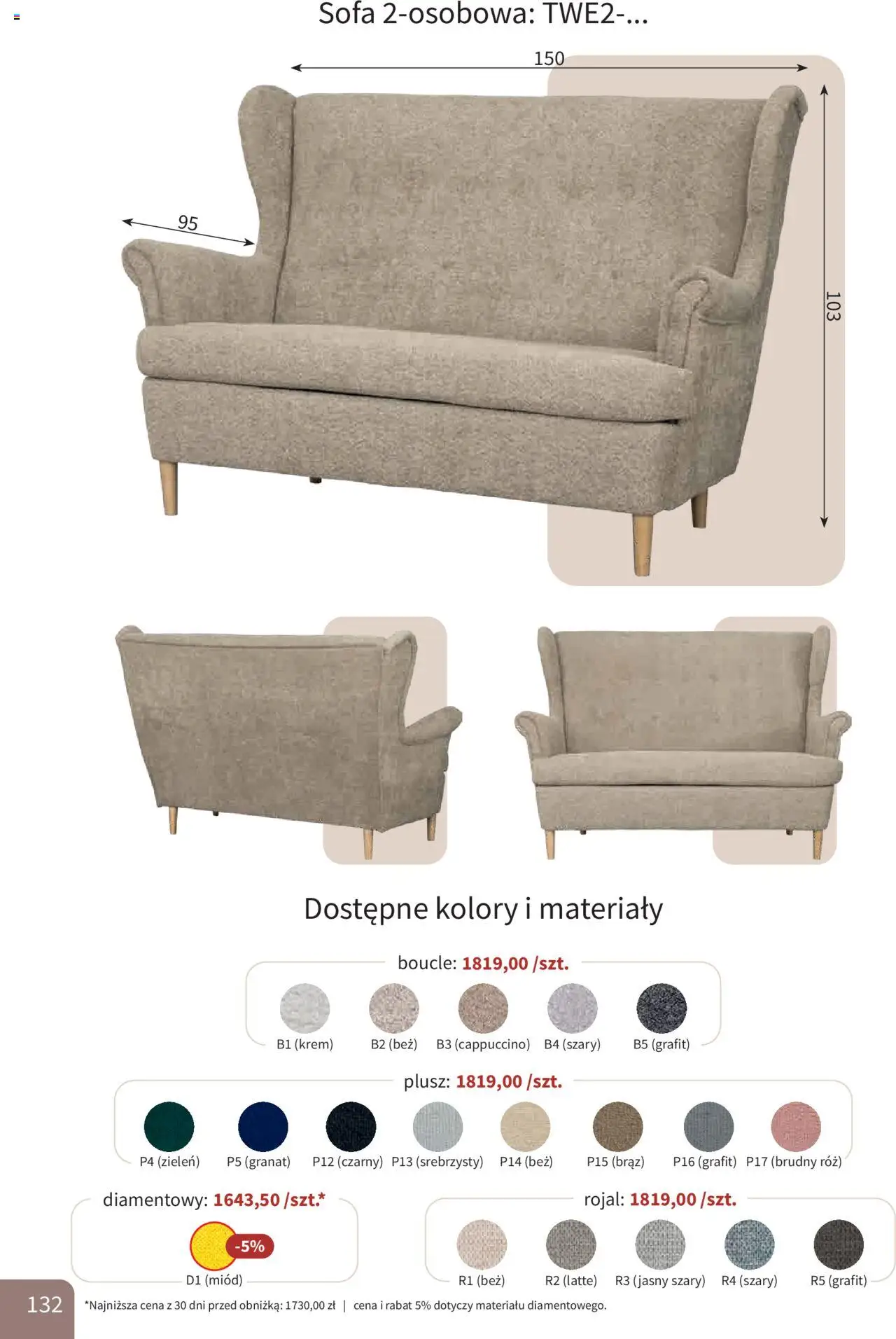 Bodzio Katalog od 01.10.2025 | Strona: 132 | Produkty: Miód, Cappuccino, Róż, Krem