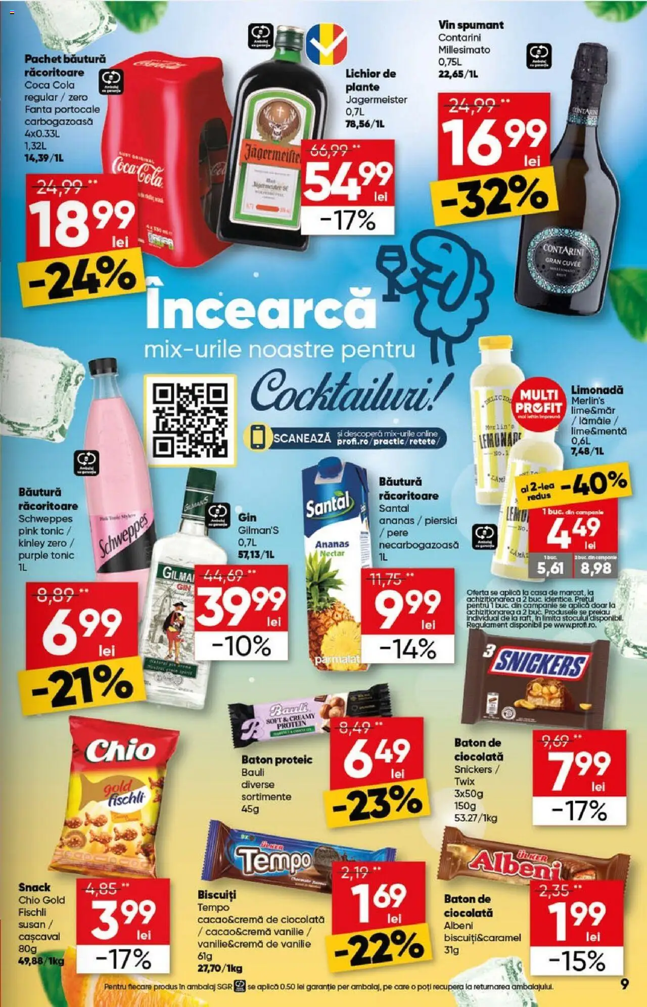 Catalog Profi Loco – valabil de la 09.07.2025 | Pagină: 9 | Produse: Sıcak su torbası, Amerikan servis, Ciocolată, Biscuiți