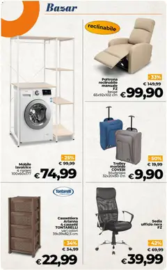 Anteprima del volantino Ipercoop Sicilia catalogo valido a partire dal 13.02.2026 | Pagina: 50 | Prodotti: Trolley, Cassettiera, Poltrona, Sedia