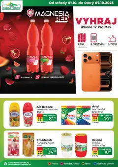 Náhled letáku Tamda Foods leták od 01.10.2025