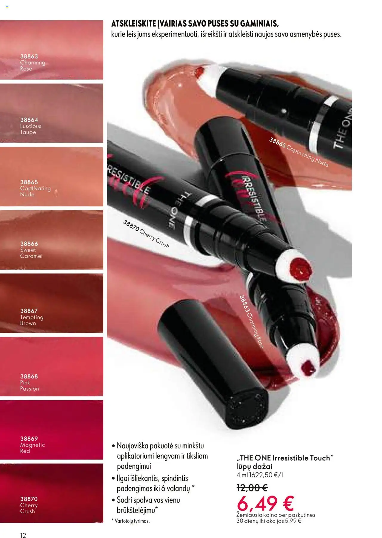 Oriflame - Katalogas 12 2025│galioja nuo 24.08.2025 | Puslapis: 12