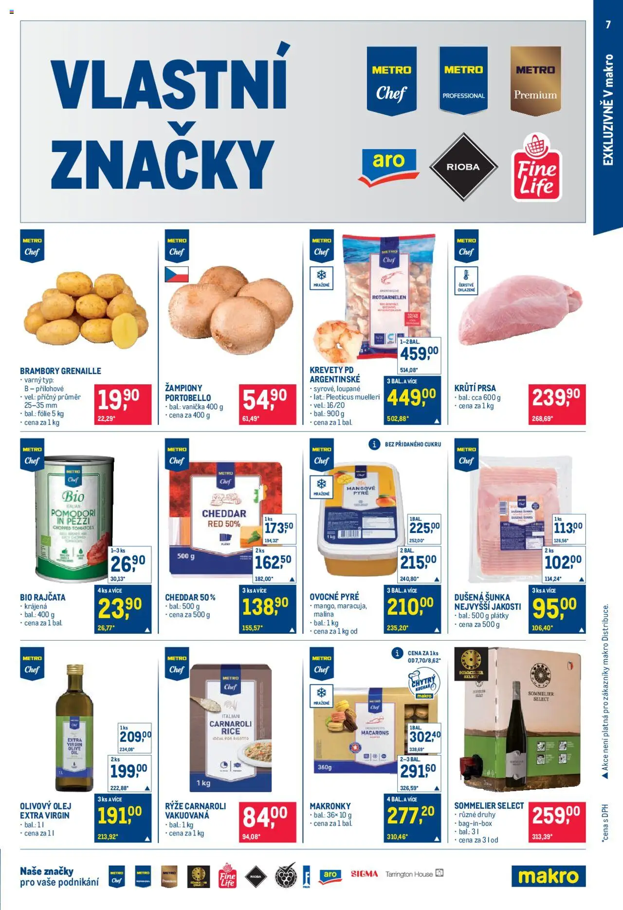 Makro leták - Pro milovníky jídla od 21.05.2025 | Strana: 7 | Produkty: Brambory Grenaille, Olej, Rýže, Cheddar