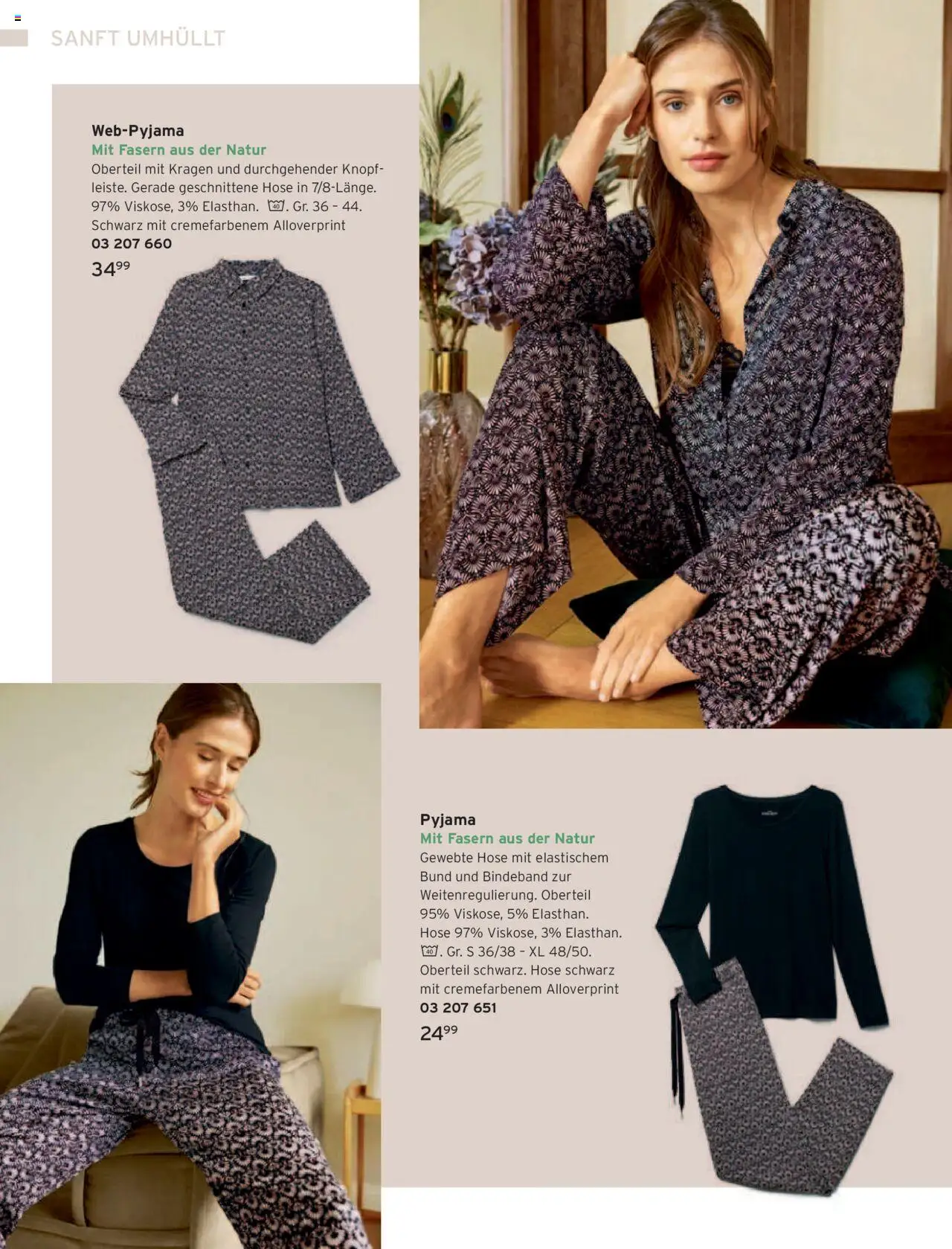 Katalog Tchibo Herbst – gültig ab 15.09.2025 | Seite: 42 | Produkte: Hose, Pyjama