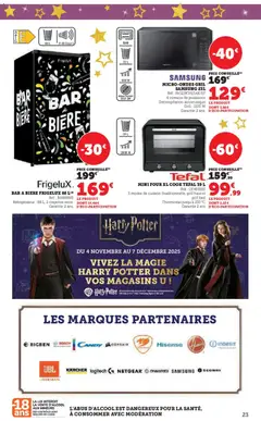 Super U - Prévisualisation de Super U catalogue Multimédia valide à partir de 02.12.2025 | Page: 23 | Produits: Plateau tournant, Plateau, Mini four, Bière
