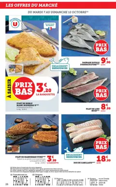 Super U - Prévisualisation de Super U catalogue valide à partir de 07.10.2025 | Page: 26 | Produits: Maquereau, Daurade, Poivre, Daurade royale