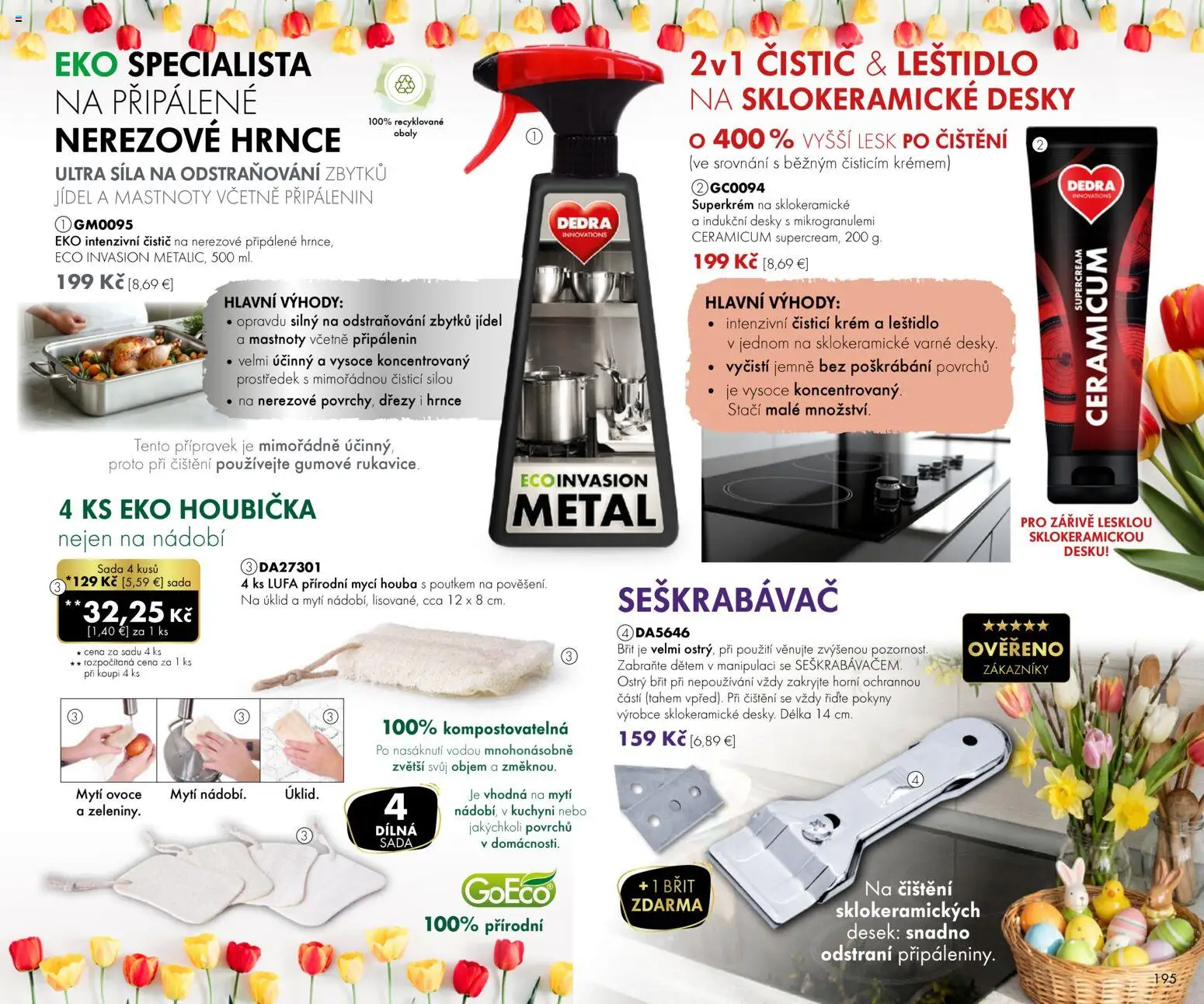 Nové Dedra akcie – leták je platný od 01.02.2026 | Strana: 95 | Produkty: Drezy, Krém