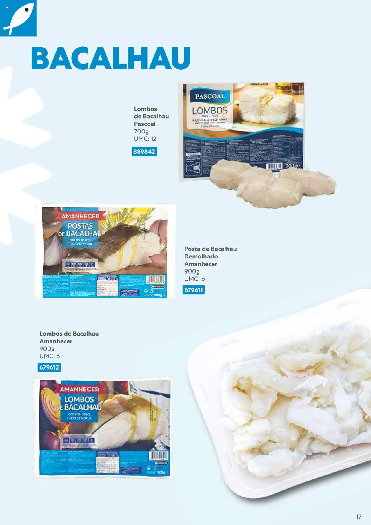 Recheio Congelados │ válido de 01.02.2024 | Página: 17 | Produtos: Bacalhau