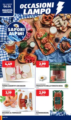 Anteprima del volantino KRAINER AL FORMAGGIO, 340 g valido a partire dal 06.04.2026 | Pagina: 12