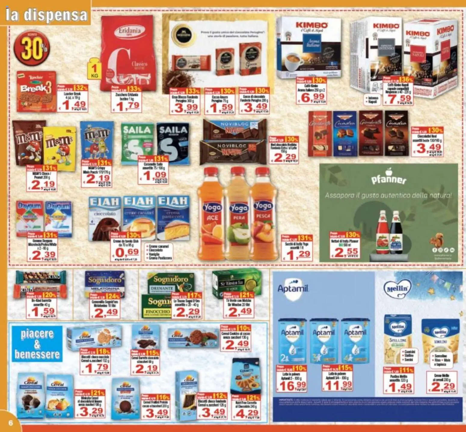 Volantino CTS del 07.11.2025 | Pagina: 6 | Prodotti: Tè, Pera, Cacao, Amaro