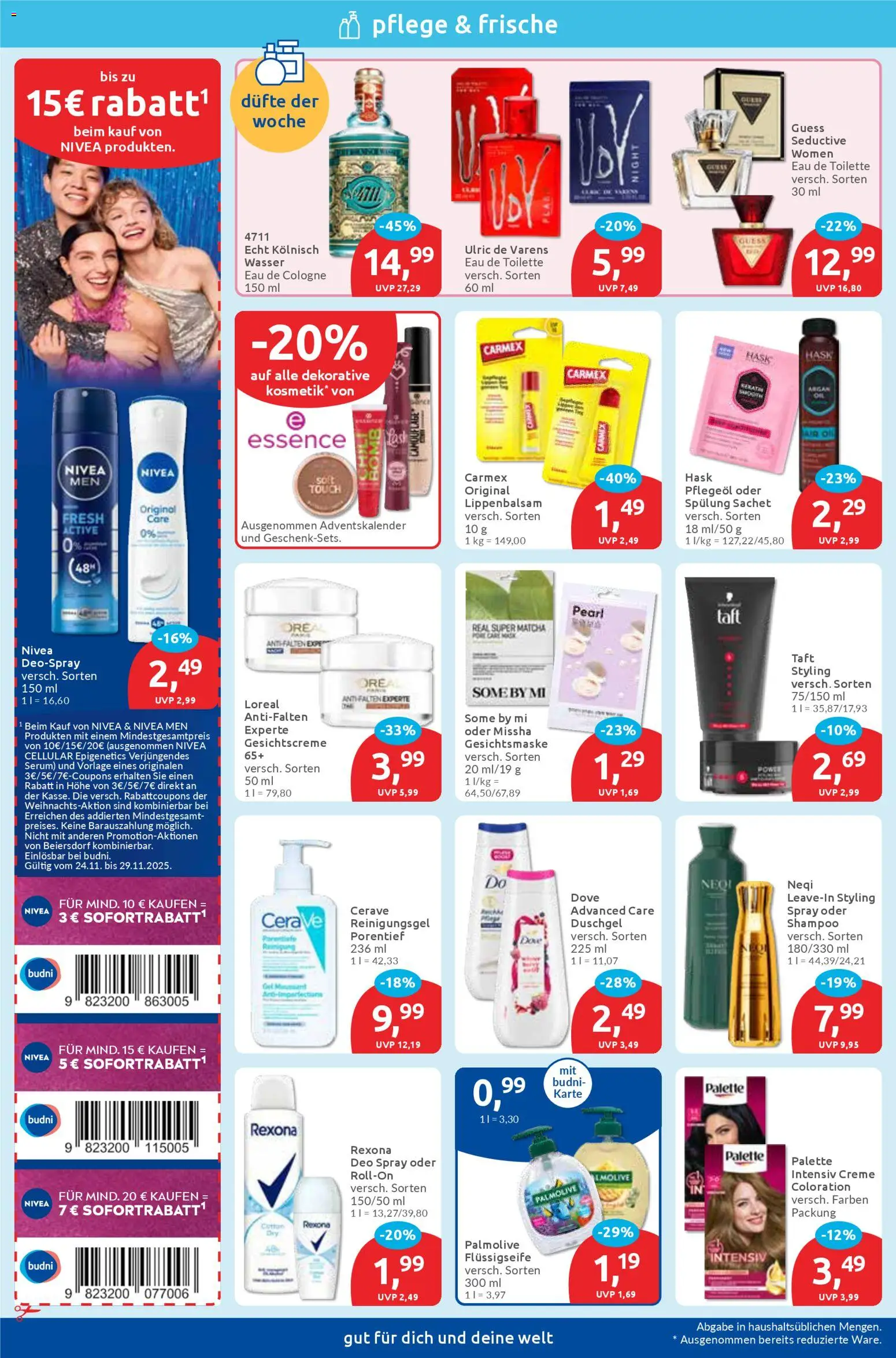 Budni - Black Friday – gültig ab 24.11.2025 | Seite: 2 | Produkte: Shampoo, Spülung, Creme, Chili