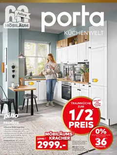 Porta! - Küchentester gesucht: jetzt bewerben und Traumküche zum halben Preis sichern - FreliBorBVGremBerAa ab 16.11.2025 gültig