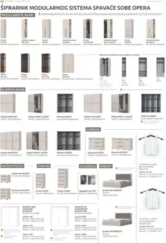 Jela katalog - pregled Jela kataloga - važi od 17.11.2025 | Strana: 62 | Proizvode: Krevet, Komoda, Sto, Ogledalo