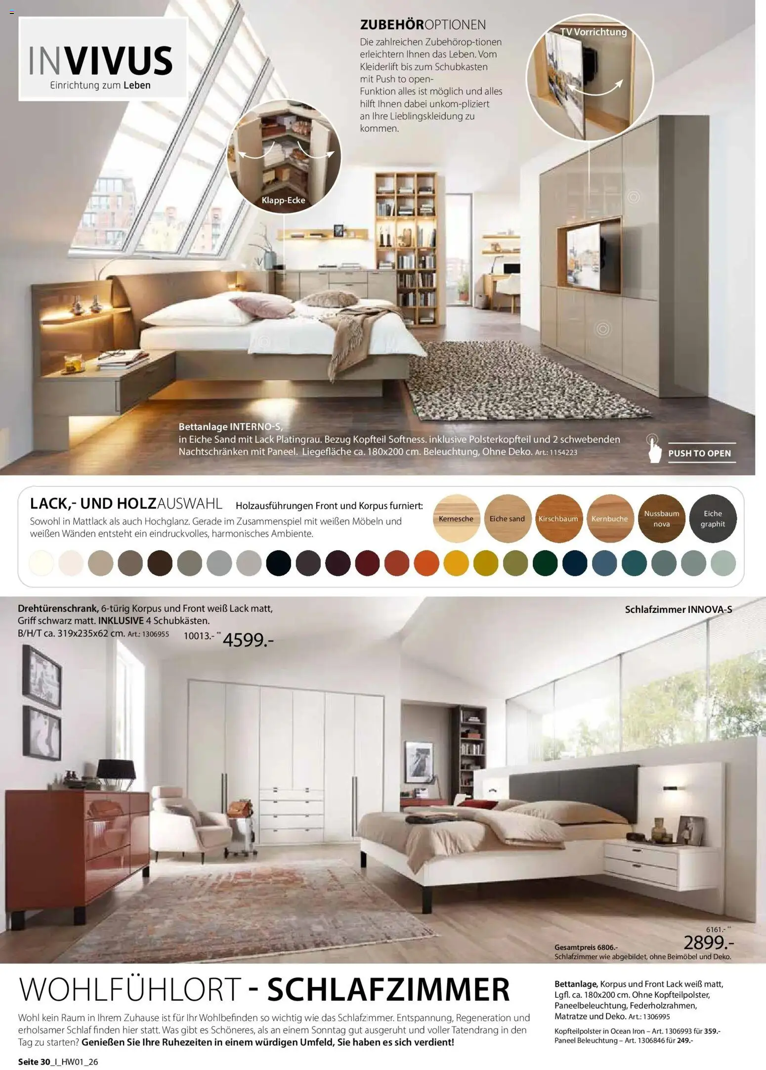 Zurbrüggen Ihr Einrichtungshaus der Extraklasse – gültig ab 27.03.2026 | Seite: 30 | Produkte: Matratze, TV