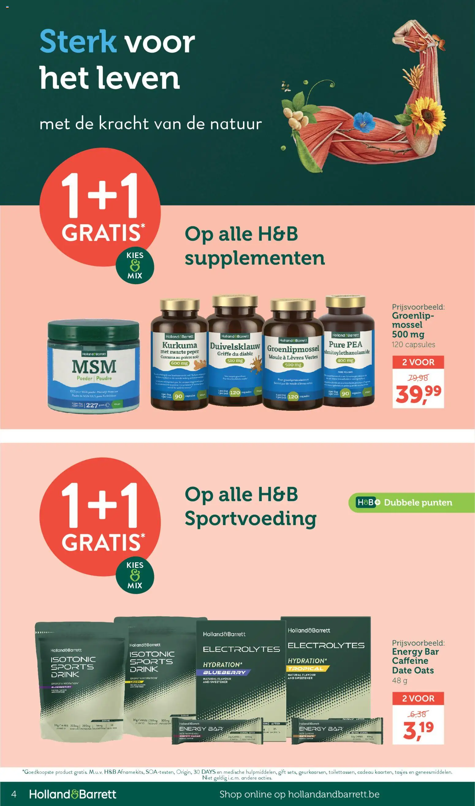 Nieuwe » Holland & Barrett folder van 27/04/2026 🤩  « is er! Ontdek geweldige aanbiedingen en bespaar. | België