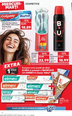 Kaufland RO akciós ujság - amely érvényes a következő dátumtól: 16.07.2025 | Oldal: 66 | Termékek: Body