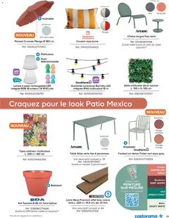 Castorama - Prévisualisation de Castorama catalogue valide à partir de 26.02.2026 | Page: 23 | Produits: Orange, Table basse, Table, Tapis extérieur