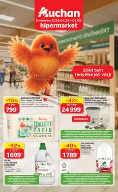 Auchan Green week ajánlataink - amely érvényes a következő dátumtól: 23.04.2026