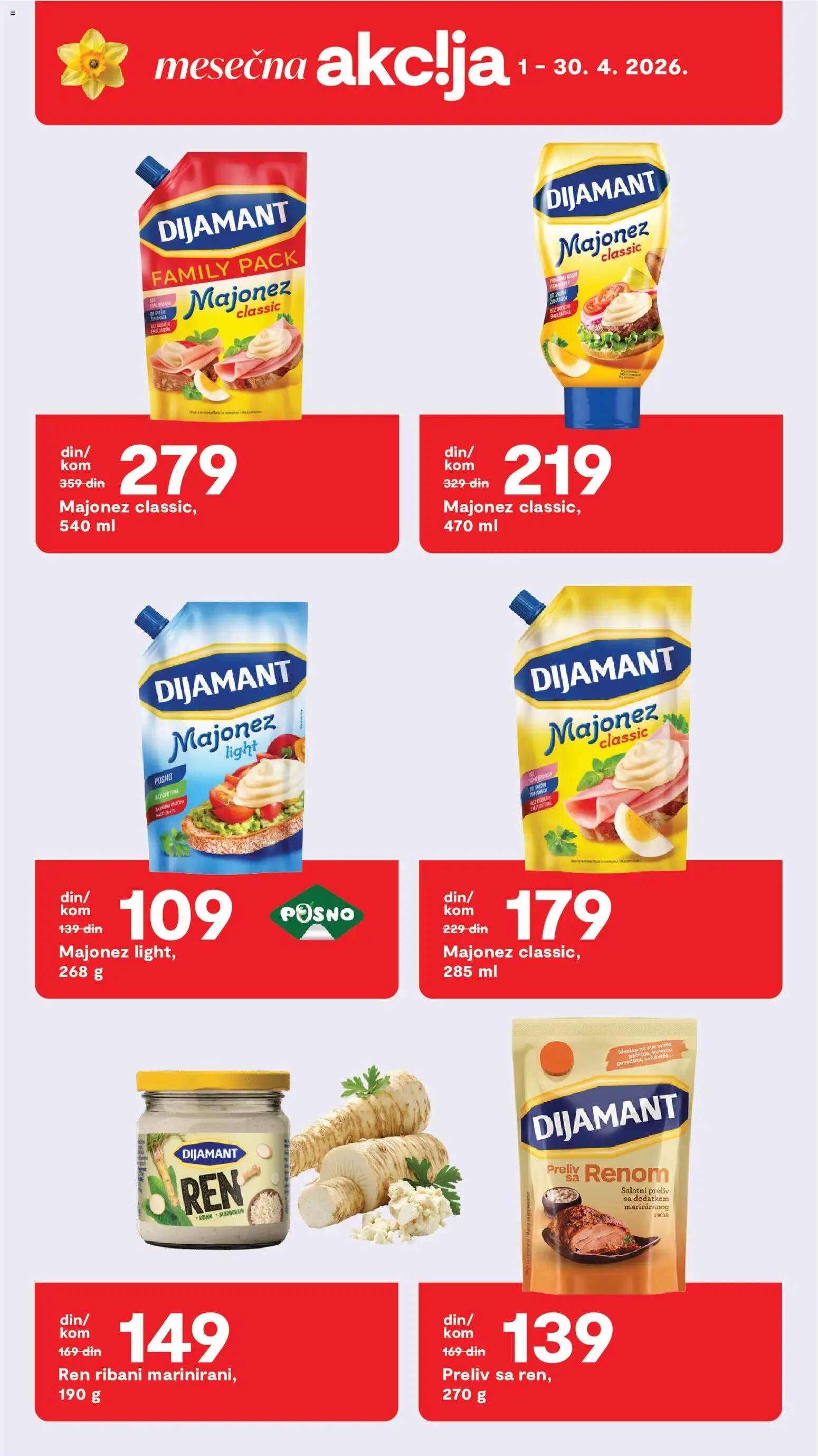 Matijevic katalog - važi od 01.04.2026 | Strana: 23 | Proizvode: Majonez