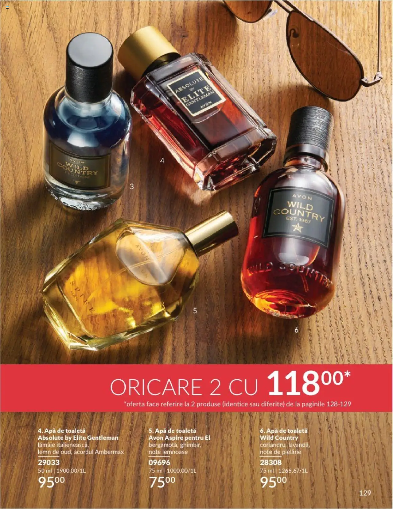Catalog Avon - 06 2025 – valabil de la 01.06.2025 | Pagină: 129 | Produse: Toaletă, Apă de toaletă, Apă, Lămâie