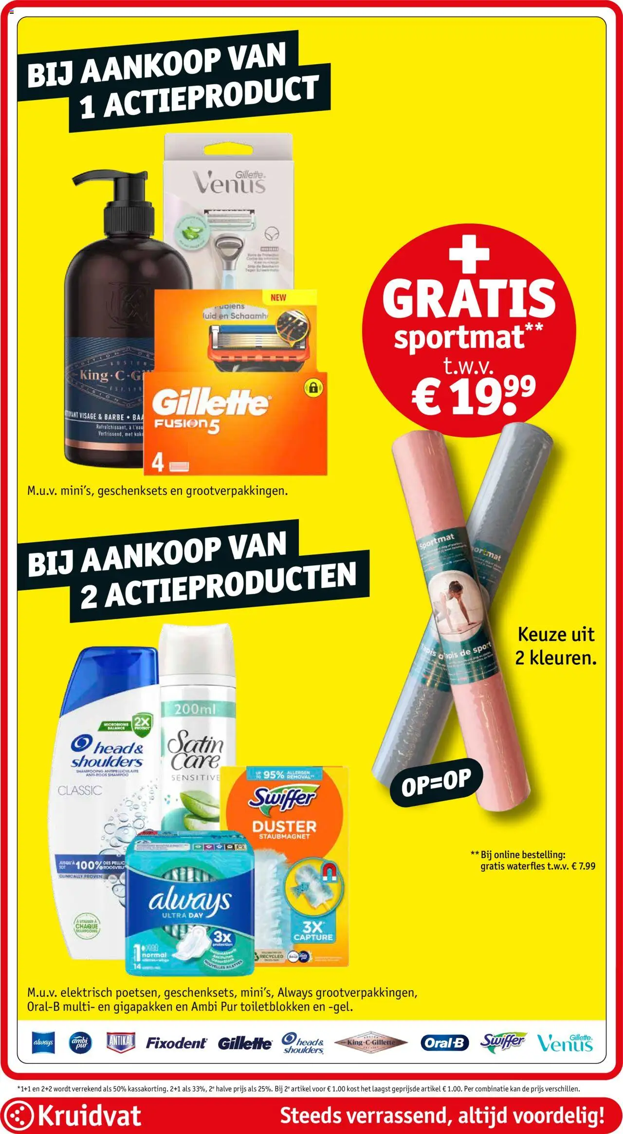  | Pagina: 27 | Producten: Waterfles, Pads, Gel, Shampoo