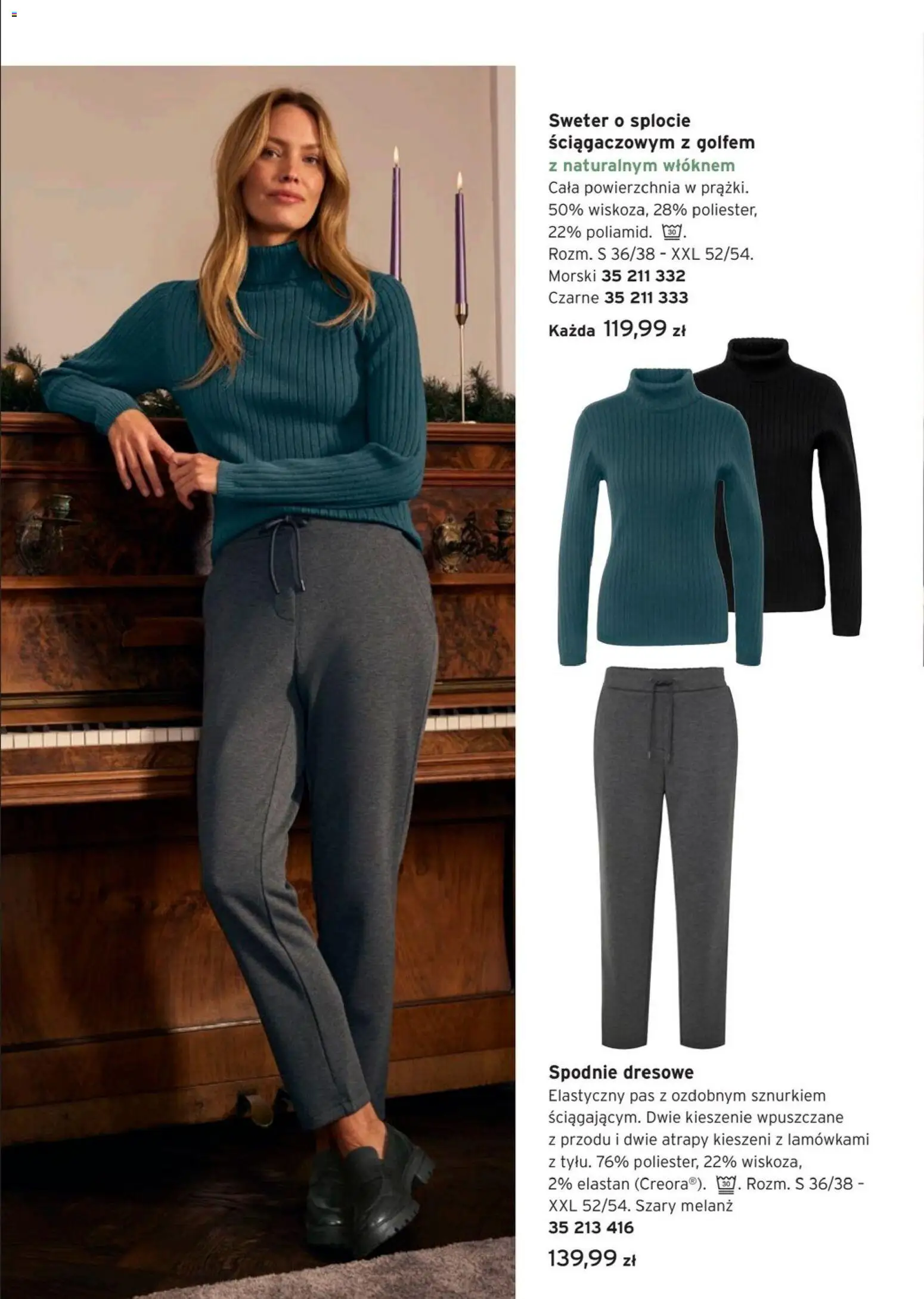 Tchibo promocje od 18.11.2025 | Strona: 16 | Produkty: Sweter, Spodnie