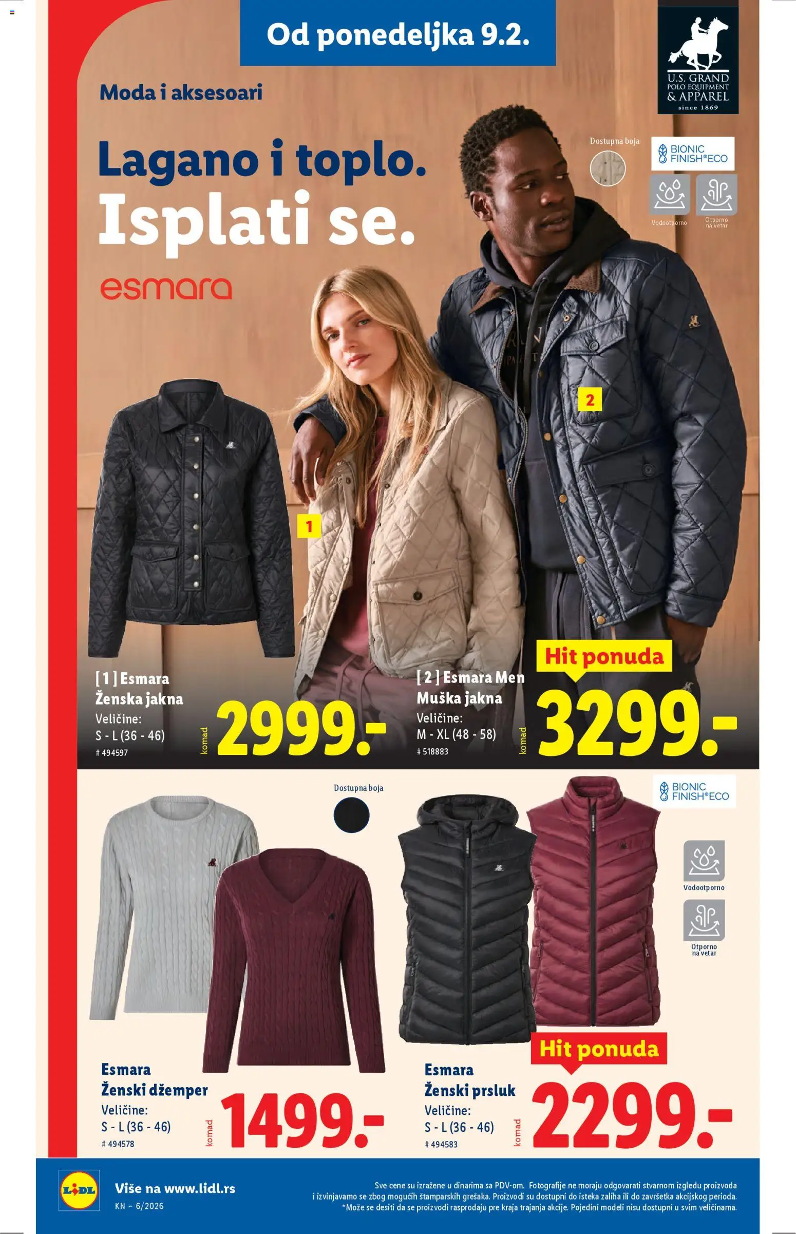Lidl katalog - važi od 05.02.2026 | Strana: 76 | Proizvode: Džemper, Prsluk, Jakna