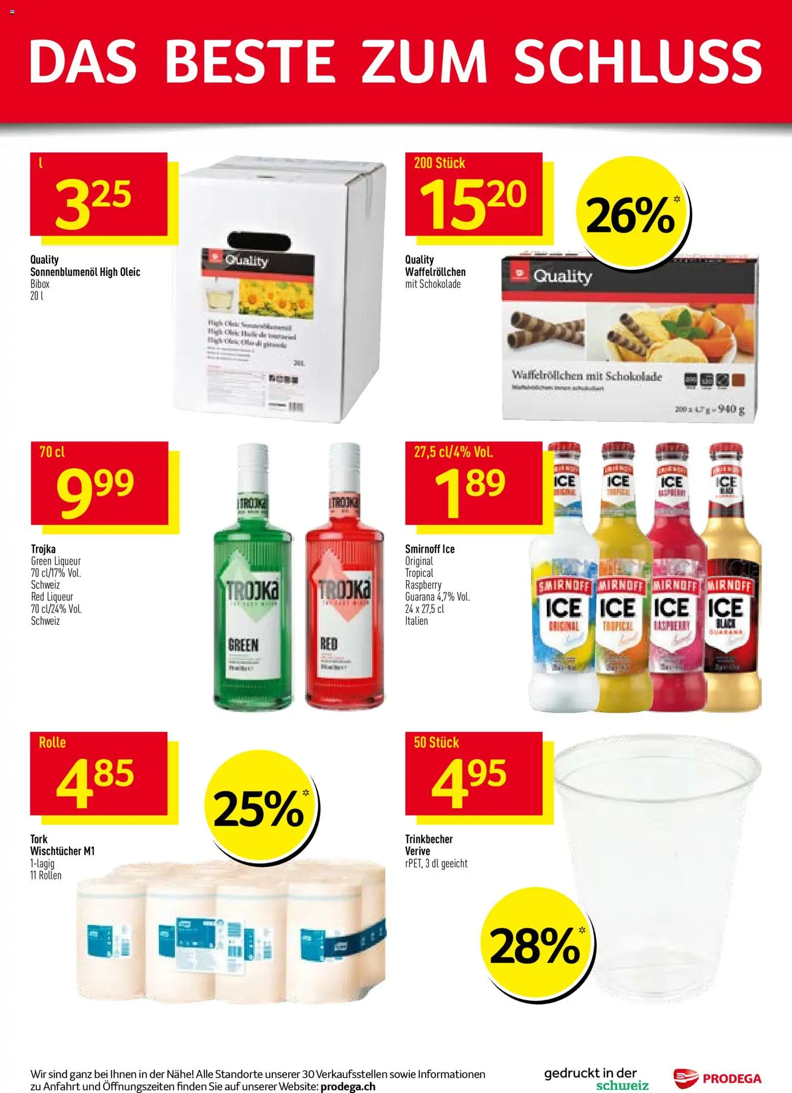 Prodega Aktionen – gültig ab 02.02.2026 | Seite: 40 | Produkte: Schokolade