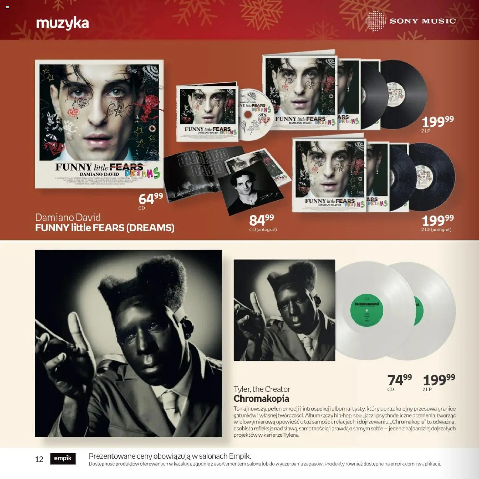 Empik promocje - Xmas Muzyka od 26.11.2025 | Strona: 12