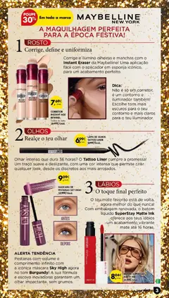 Pré-visualização Pingo Doce - Cabazes de Natal válido de 16.12.2025 | Página: 3 | Produtos: Iluminador, Máscara de pestanas, Batom, Corretor