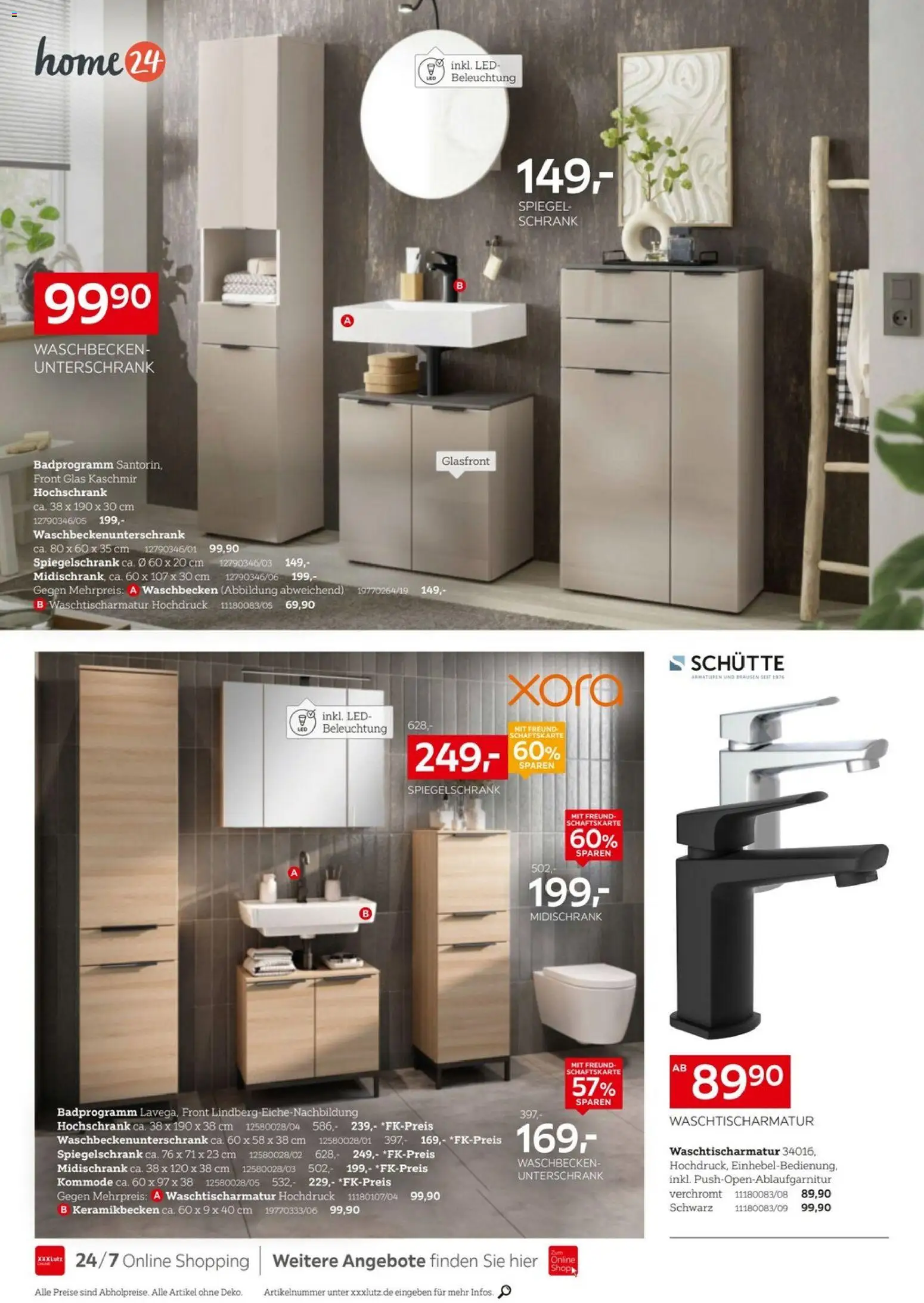 XXXL Lutz Badzimmertesterinnen und -tester gesucht – gültig ab 08.03.2026 | Seite: 6 | Produkte: Kommode, Schrank, Spiegelschrank, Unterschrank