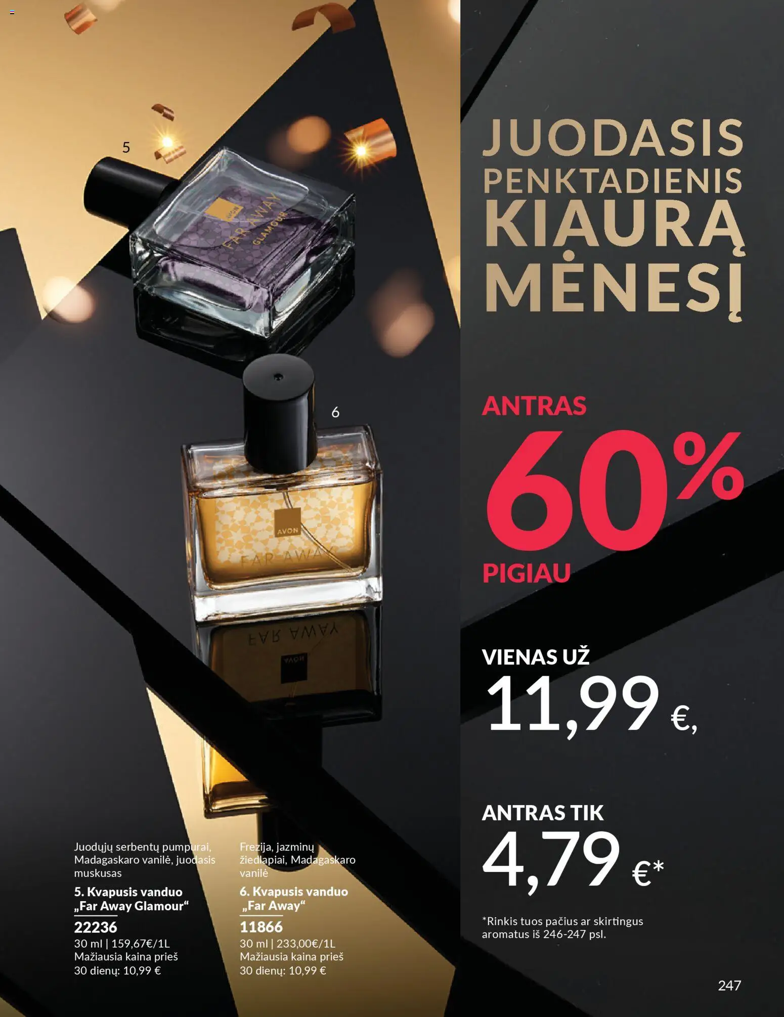 AVON akcijos nuo 01.11.2025 | Puslapis: 247 | Prekių: Kvapusis vanduo