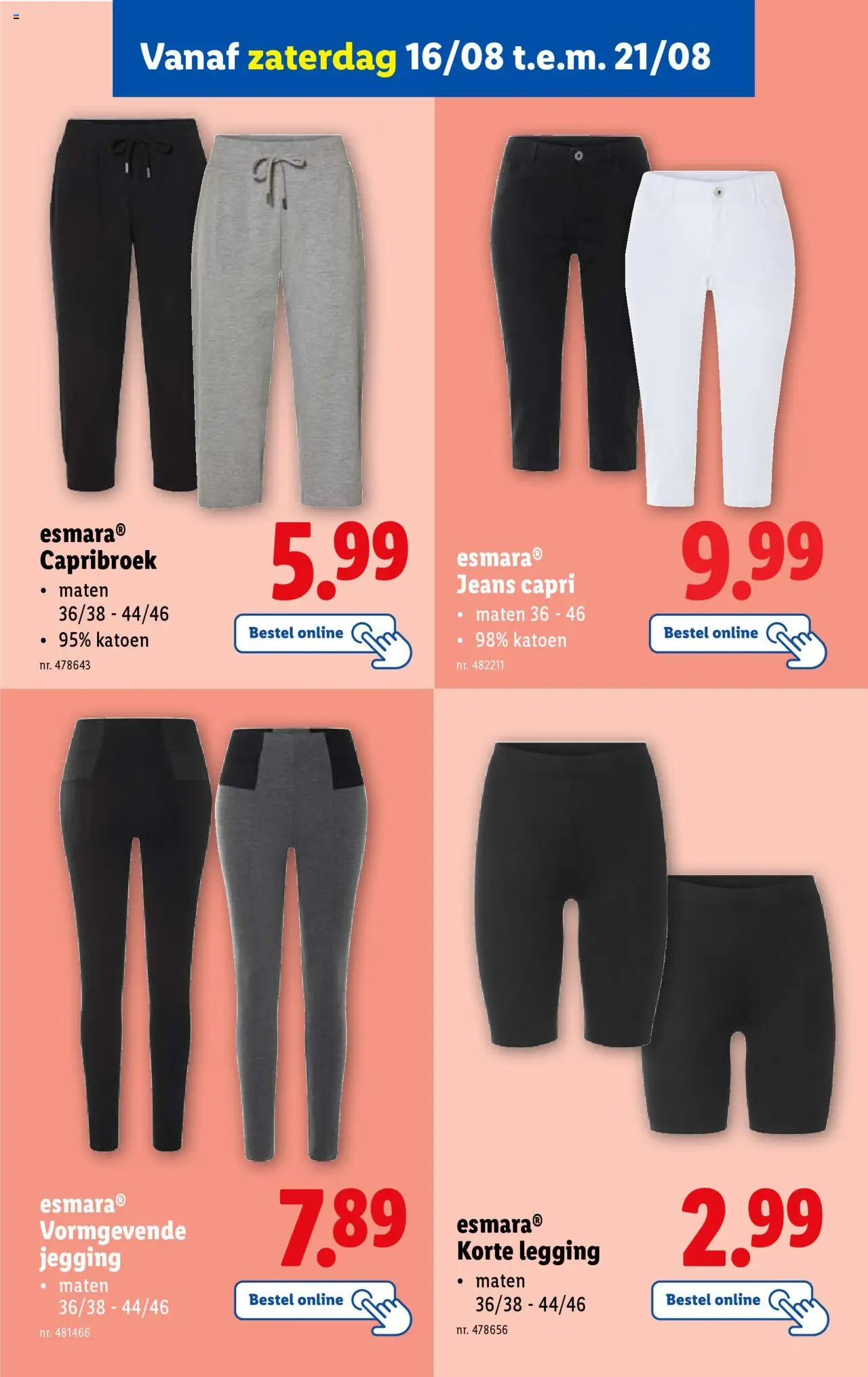  | Pagina: 48 | Producten: Leggings, Legging