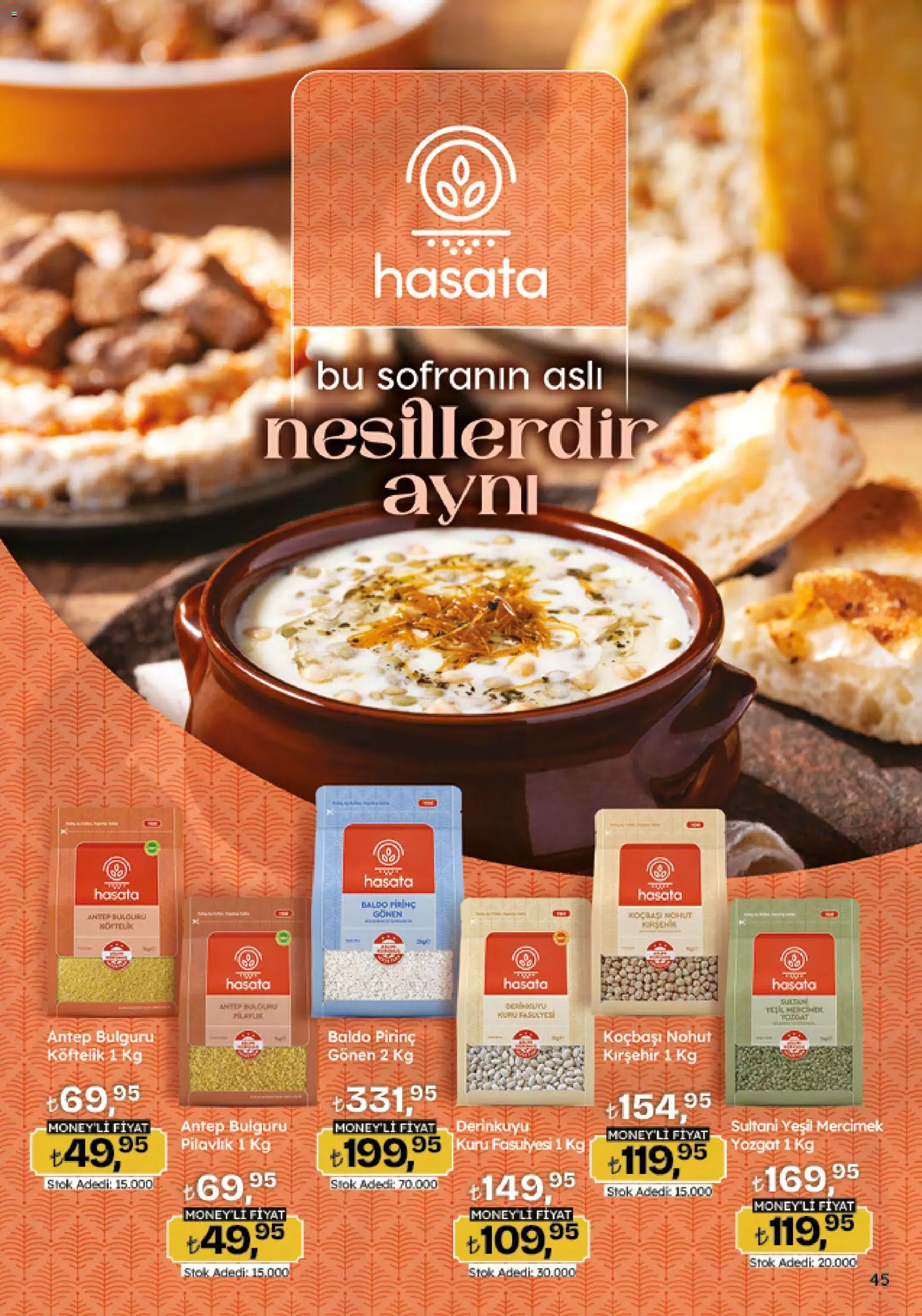Migros Katalog - 5M Migroskop Dijital - 26.02.2026 tarihinden itibaren geçerlidir | Sayfa: 45 | Ürünler: Ravioli, Pirinç
