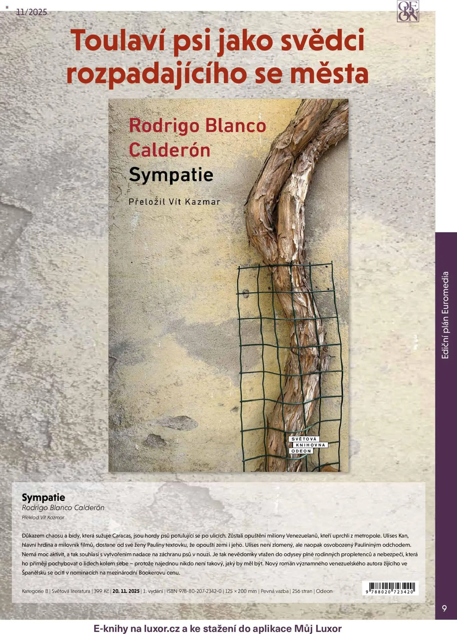 Luxor leták - listopad 2025 od 01.11.2025 | Strana: 9 | Produkty: Knihovna