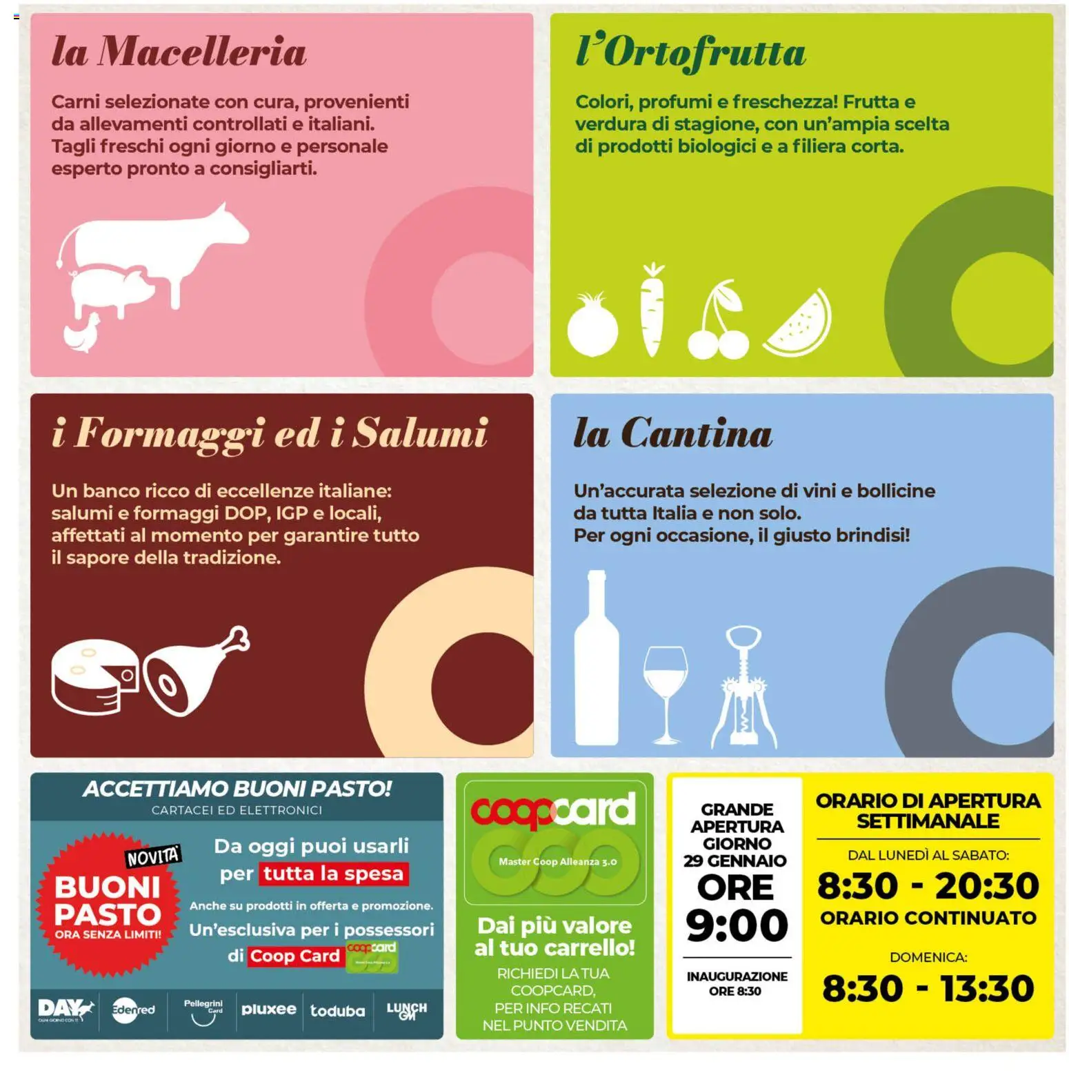 Volantino COOP del 29.01.2026 | Pagina: 3 | Prodotti: Frutta, Carrello