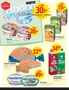 Matöppet reklamblad aktuell från 18.08.2025 | Sida: 2 | Produkter: Visp, Vitlök, Apelsin, Vispgrädde