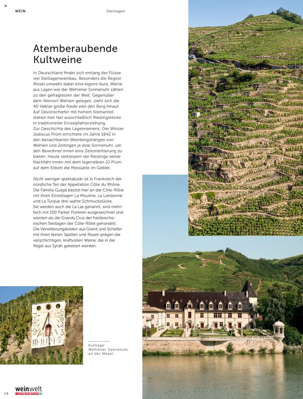 Interspar Weinwelt Magazin Ausgabe Herbst gültig ab 10.09.2025 | Seite: 14 | Produkte: Wein