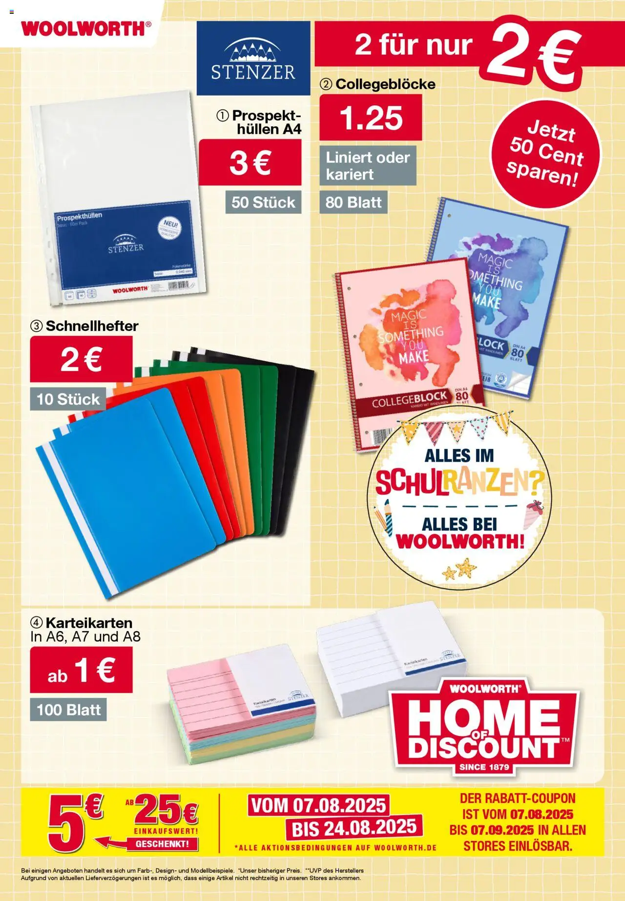 Woolworth Schulprospekt - gültig ab dem 20.08.2025 | Seite: 18 | Produkte: Öl