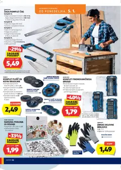 Hofer katalog akcije – veljaven od 30.12.2025 | Stran: 26 | Izdelki: Pogrinjek, Kos, Podloga, Rokavice