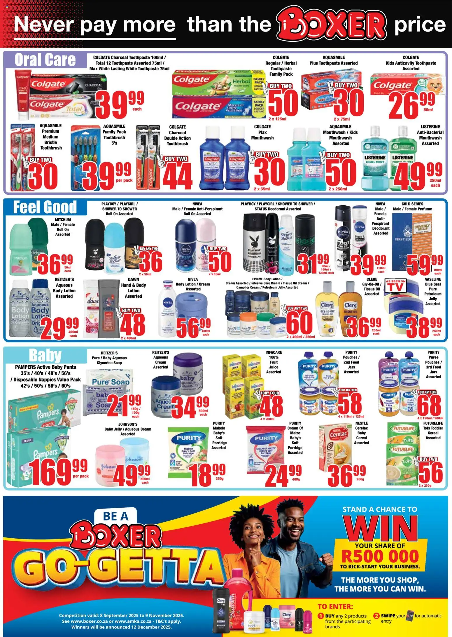 New Boxer catalogue – valid from 23.10.2025 | Page: 10 | Products: Tissue oil, Perfume, Fruit, Lotion
