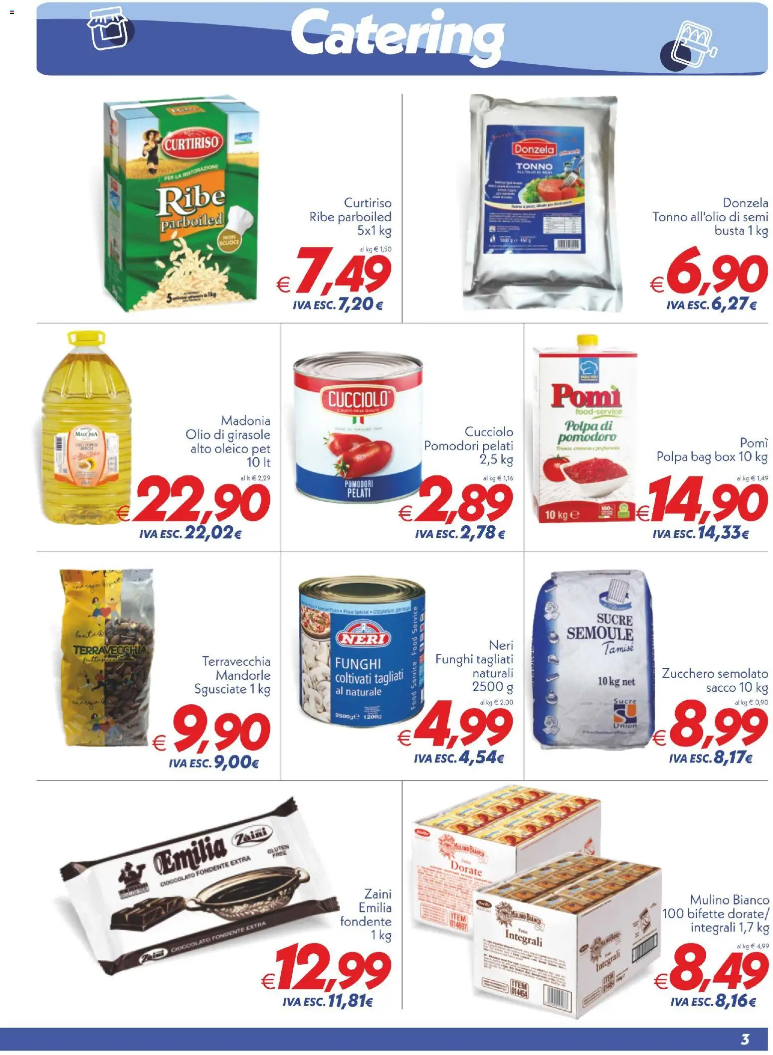 Volantino SuperConveniente del 06.03.2026 | Pagina: 3 | Prodotti: Zucchero, Pomodoro, Funghi, Tonno