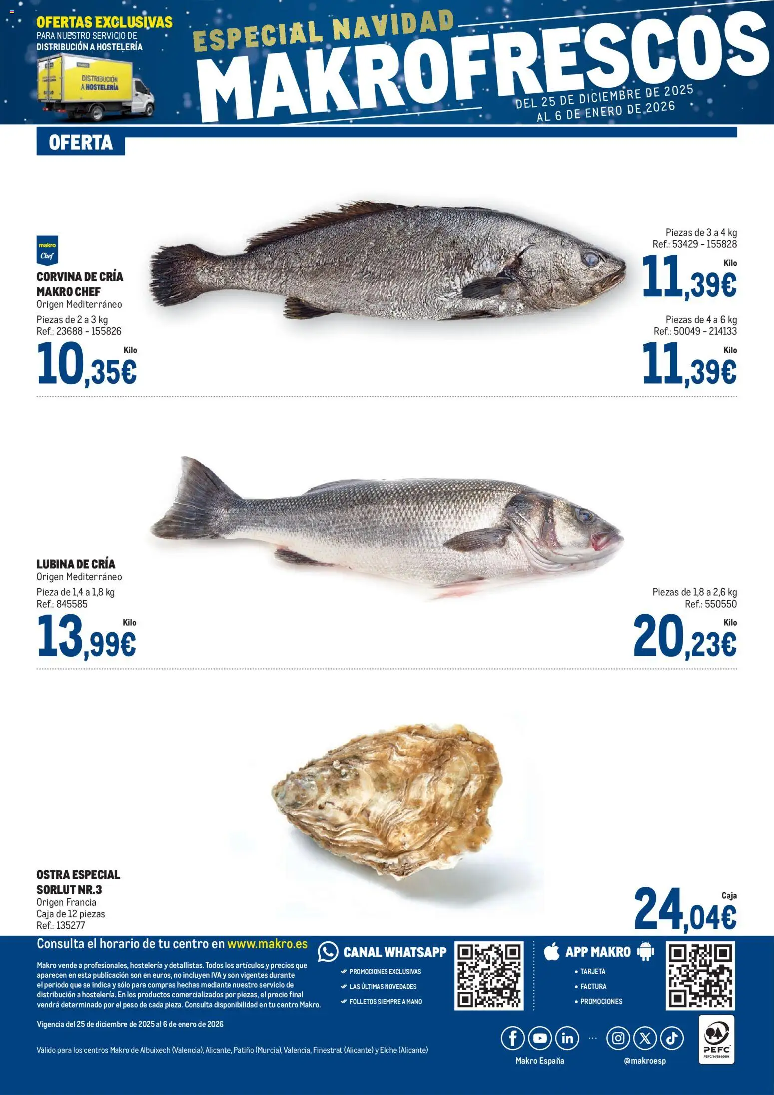 Makro - Frescos Levante │ válido desde el 25.12.2025 | Página: 4 | Productos: Peso, Caja