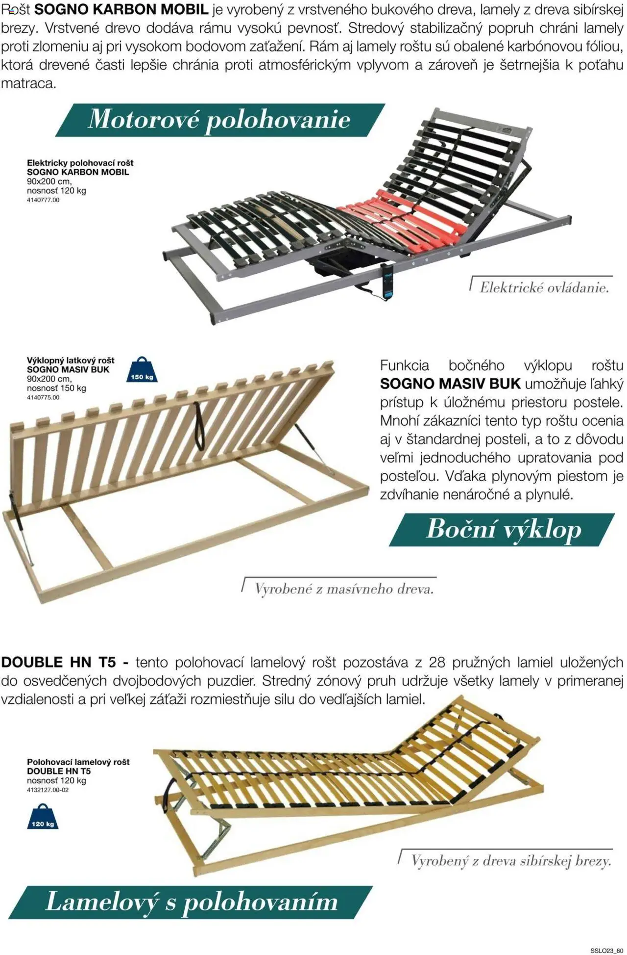 Nové Sconto nábytok akcie – leták je platný od 14.02.2025 | Strana: 60 | Produkty: Lamely, Rám, Mobil