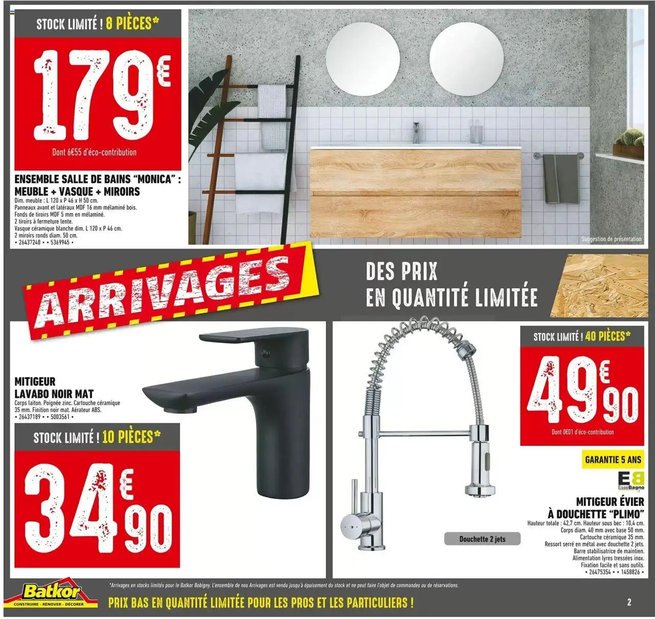  | Page: 2 | Produits: Meuble, Base, Tiroirs, Cartouche