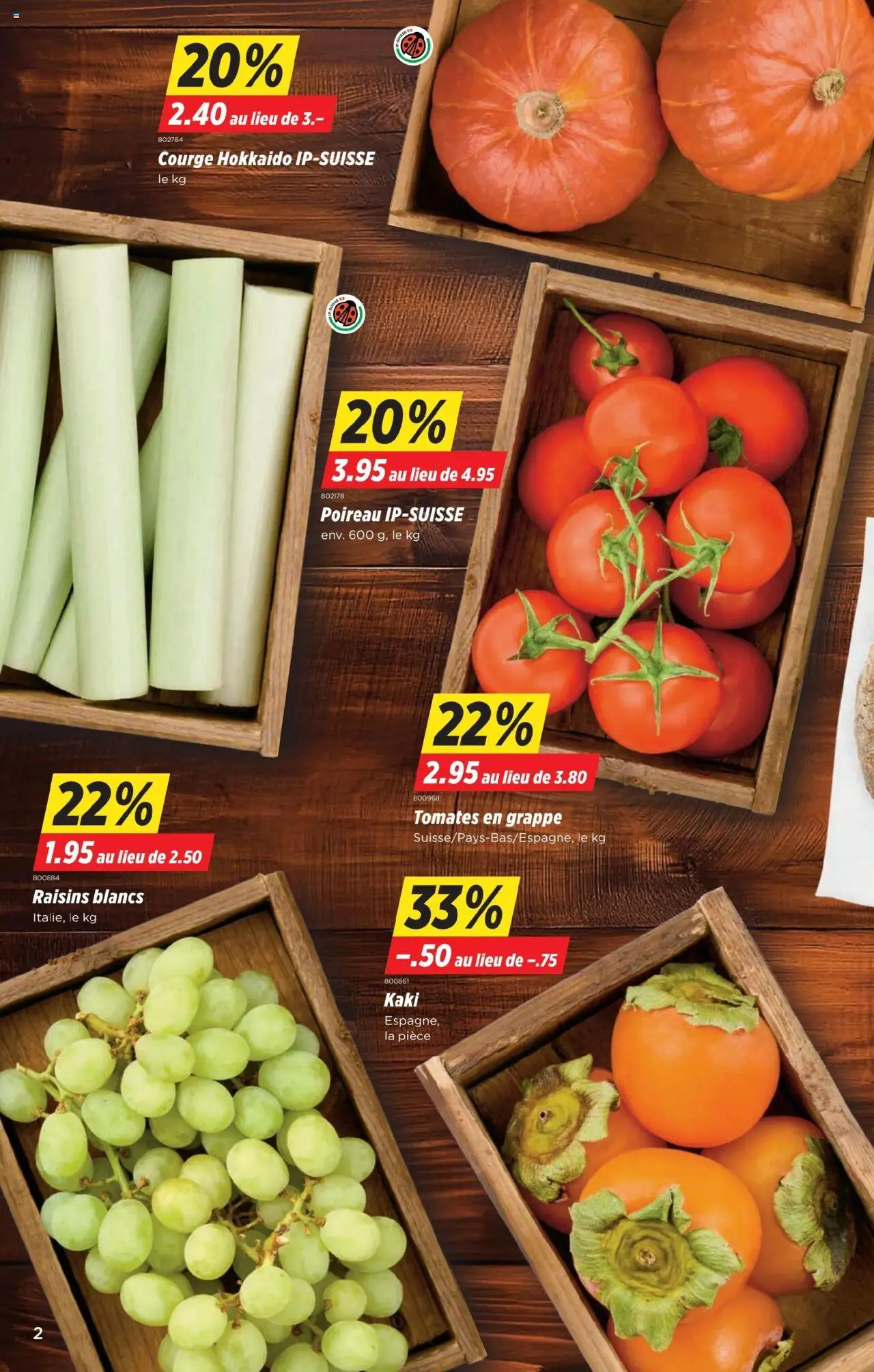 Denner Aktionen FR – gültig ab 07.10.2025 | Seite: 2 | Produkte: Kaki