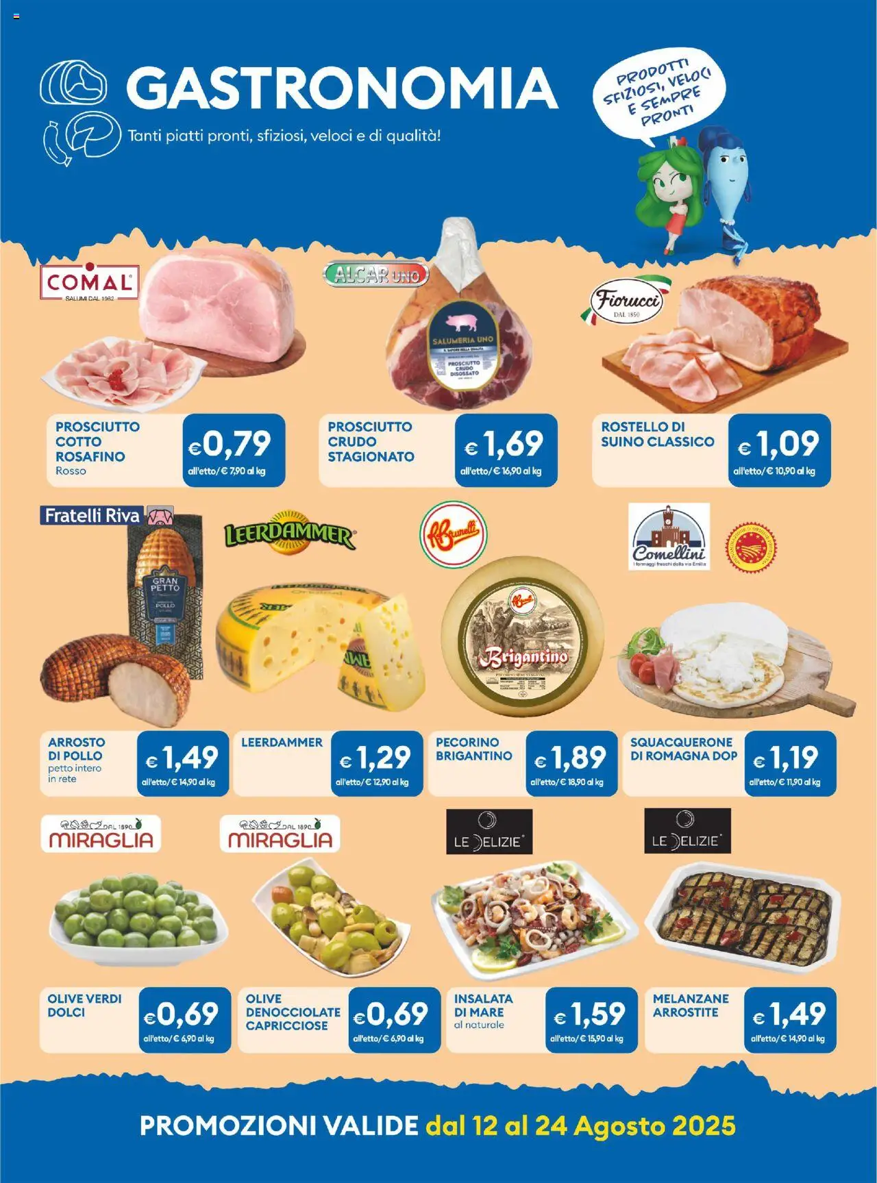 Volantino MD Discount del 12.08.2025 | Pagina: 13 | Prodotti: Pollo, Insalata, Prosciutto, Melanzane
