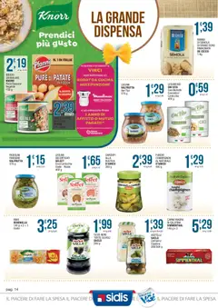 Anteprima del volantino Volantino Sidis valido a partire dal 09.02.2026 | Pagina: 14 | Prodotti: Legumi, Fiocchi, Olive, Farina